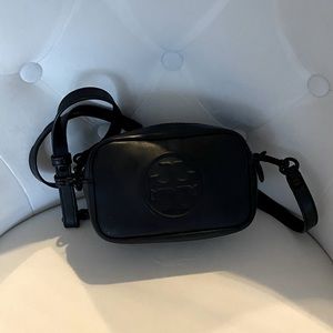 Tory Burch Matte Black Crossbody